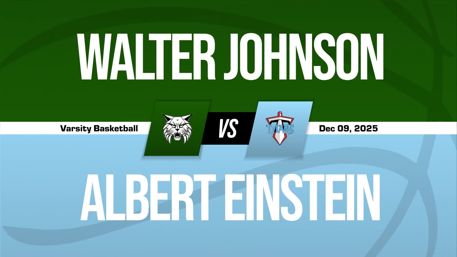 Basketball Recap: Walter Johnson Beats Einstein for Their Fourth