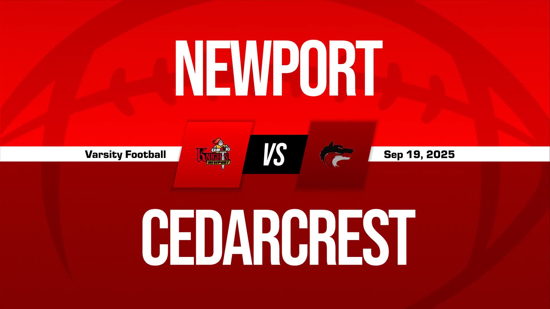 Football Recap: Cedarcrest Victorious
