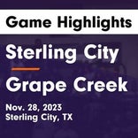 Basketball Game Recap: Grape Creek Eagles vs. Sterling City Eagles