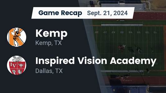 Football Recap: Kemp Triumphant Thanks to a Strong Effort from  Huston Cromer