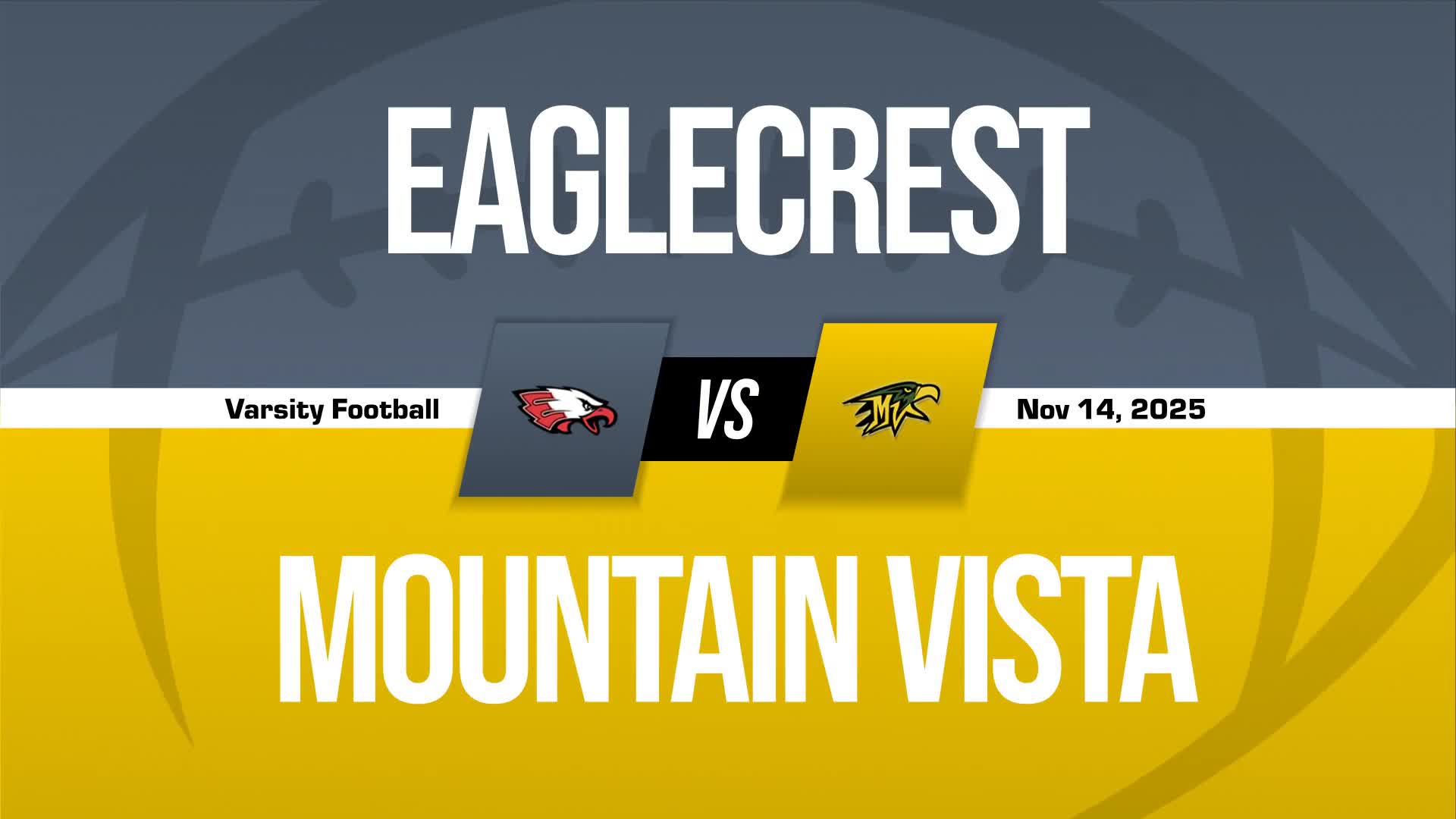 Football Game Preview: Mountain Vista Golden Eagles vs. Arvada West Wildcats + How To Watch