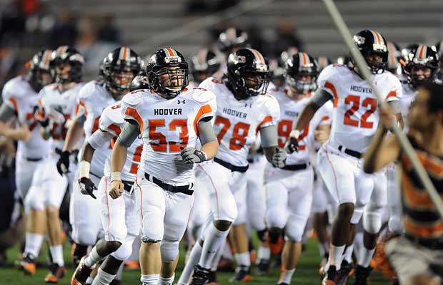 Hoover is likely to make another trip to the class 6A state title game.