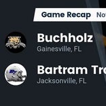 Football Game Recap: Bartram Trail Bears vs. Buchholz Bobcats