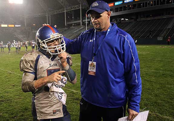 Dano Graves and Coach Richardson. 