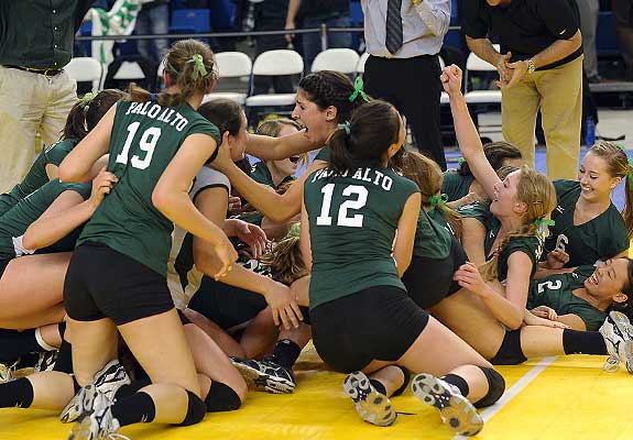 Palo Alto volleyball.