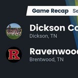 Football Game Preview: Ravenwood vs. Dickson County