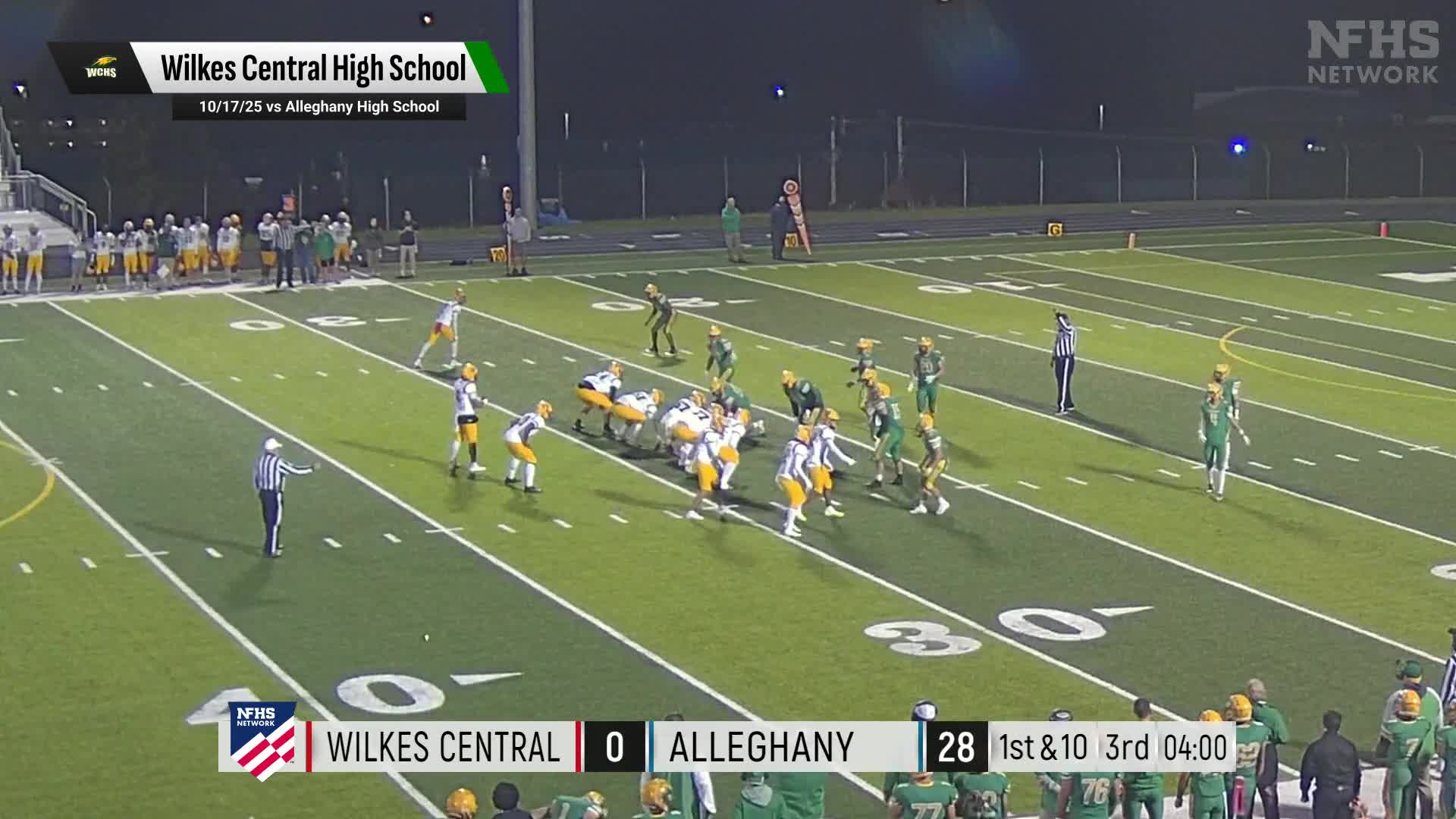 Football Recap: Wilkes Central Takes a Tough Playoff Loss + How To Watch