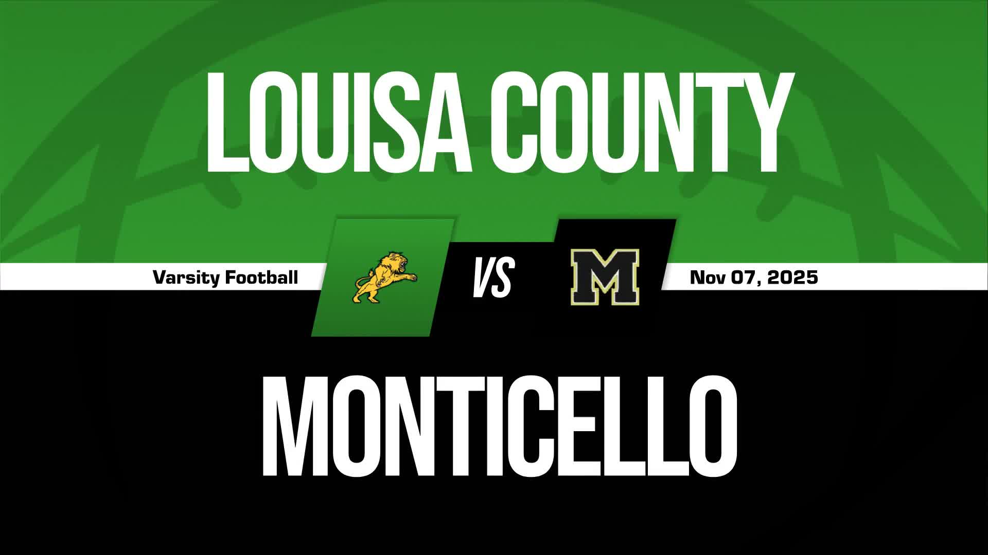 Football Recap: Make It 11 in a Row for Louisa County + How To Watch
