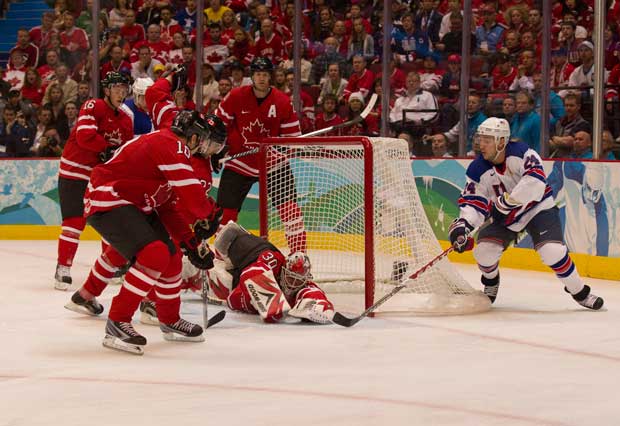 Ryan Callahan, of New York Rangers fame, spent a year playing high school hockey. Not all Olympians this year played on their high school teams, but there is a good handful who chose to play for their hometown squads for some period of time.