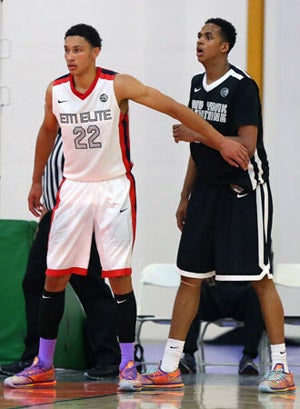 Ben Simmons during EYBL play Saturday.