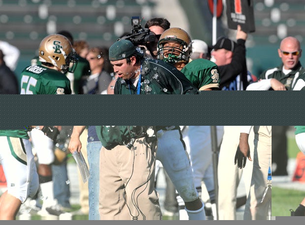 Todd Therrien got the (mini) ice water bath in 2008 partly because his team was chosen over Oaks Christian in a tough decision.