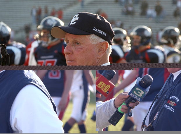 Mike Glines got one final chance to coach Central Catholic in his storied career when the Bowl Selection Committee chose his team over Sutter in 2007.