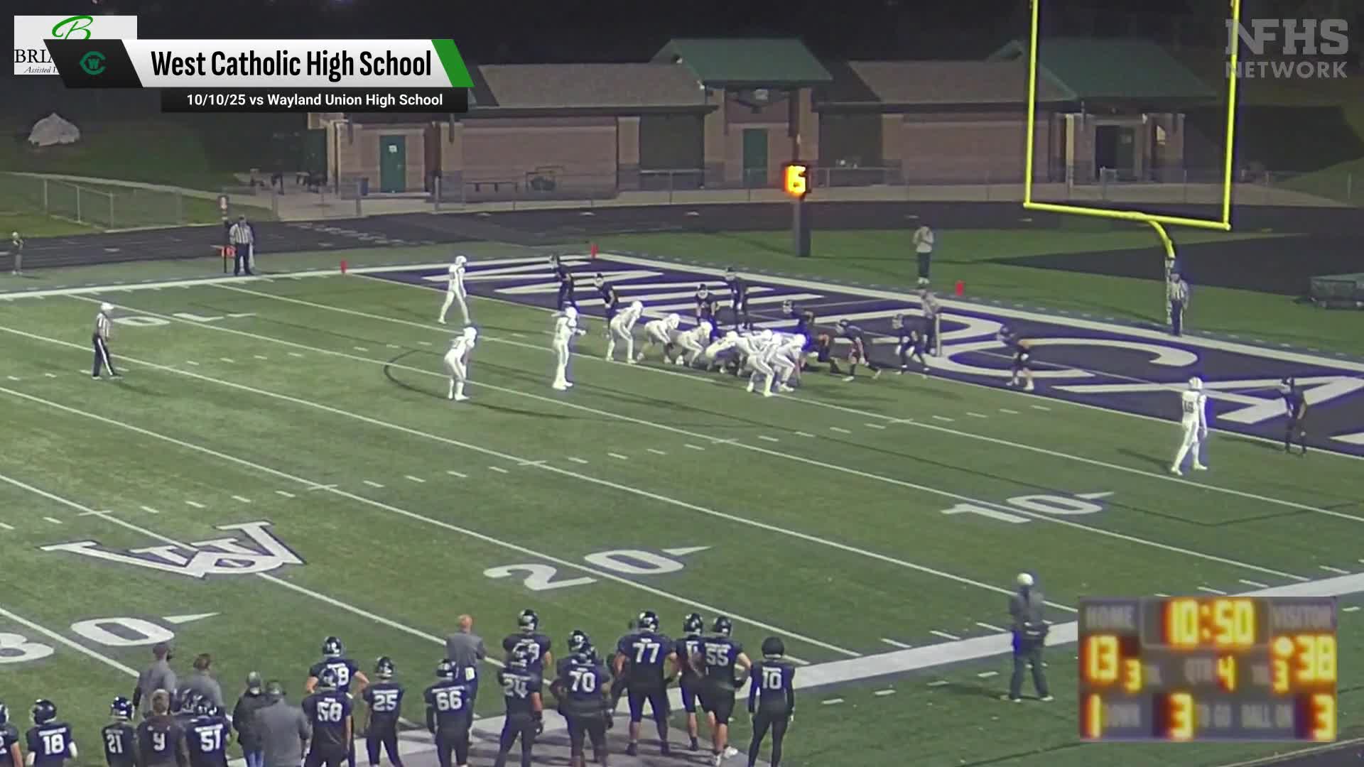 Football Recap: Hackett Catholic Prep Falls Short of West Catholic in the Playoffs + How To Watch