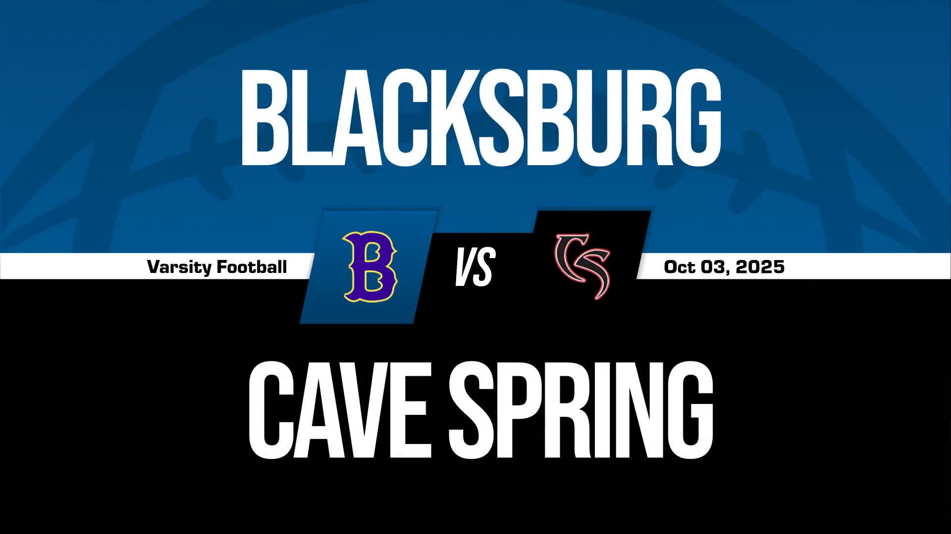 Football Recap: Cave Spring Comes Up Short + How To Watch