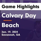 Basketball Game Recap: Beach Bulldogs vs. Calvary Day Cavaliers