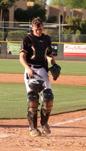 Siegel is hoping to start at catcher
on the varsity team this season.