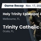 Trinity Catholic triumphant thanks to a strong effort from  Austin Holder