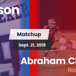 Football Game Recap: Abraham Clark vs. Johnson
