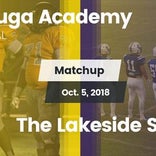 Football Game Recap: Autauga Academy vs. Lakeside School