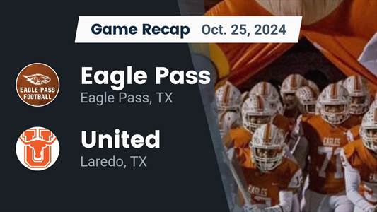 Football Game Preview: Eagle Pass Eagles vs. United South Panthe