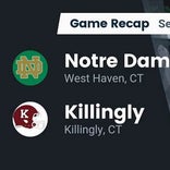 Football Game Recap: Killingly Redmen vs. Fitch Falcons