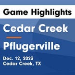 Cedar Creek vs. Pflugerville