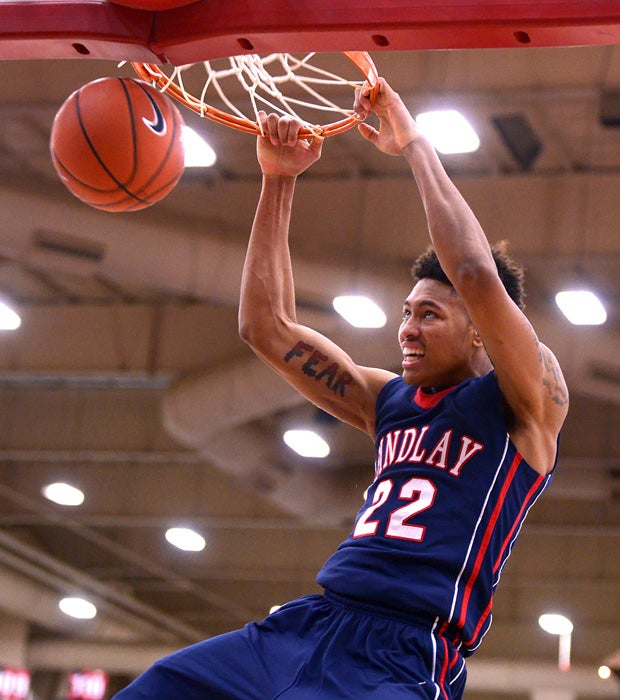 Kelly Oubre (Findlay Prep-Nev.) was picked No. 15 by the Atlanta Hawks.