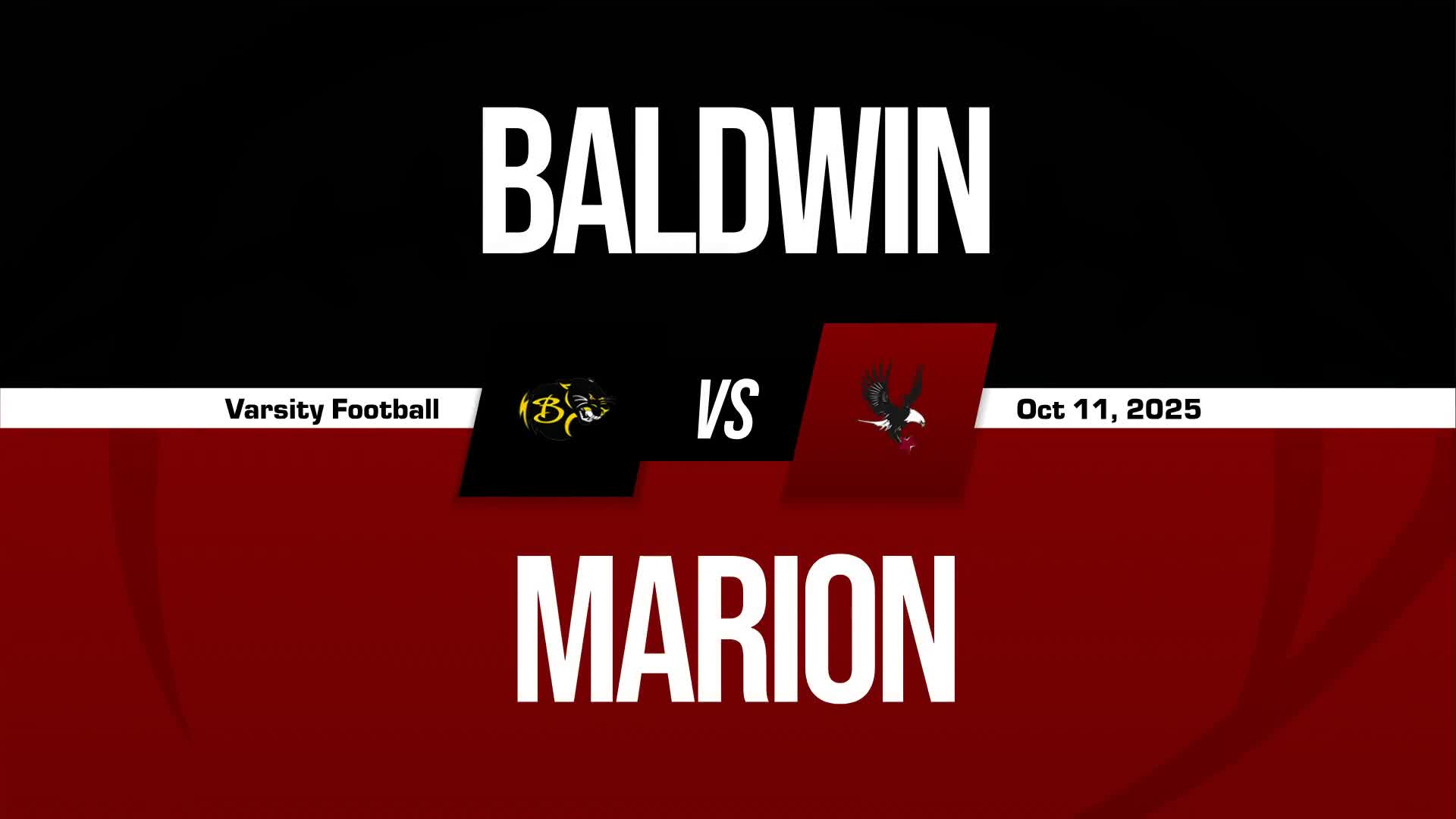 Football Recap: Baldwin Takes a Loss