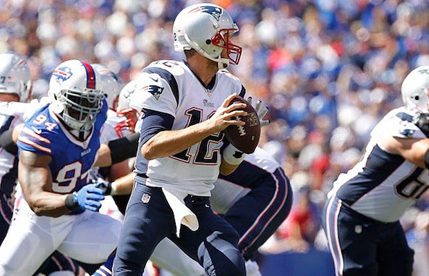 Tom Brady threw for over 3,500 yards and over 30 touchdowns during his career at Serra (San Mateo, Calif.).
