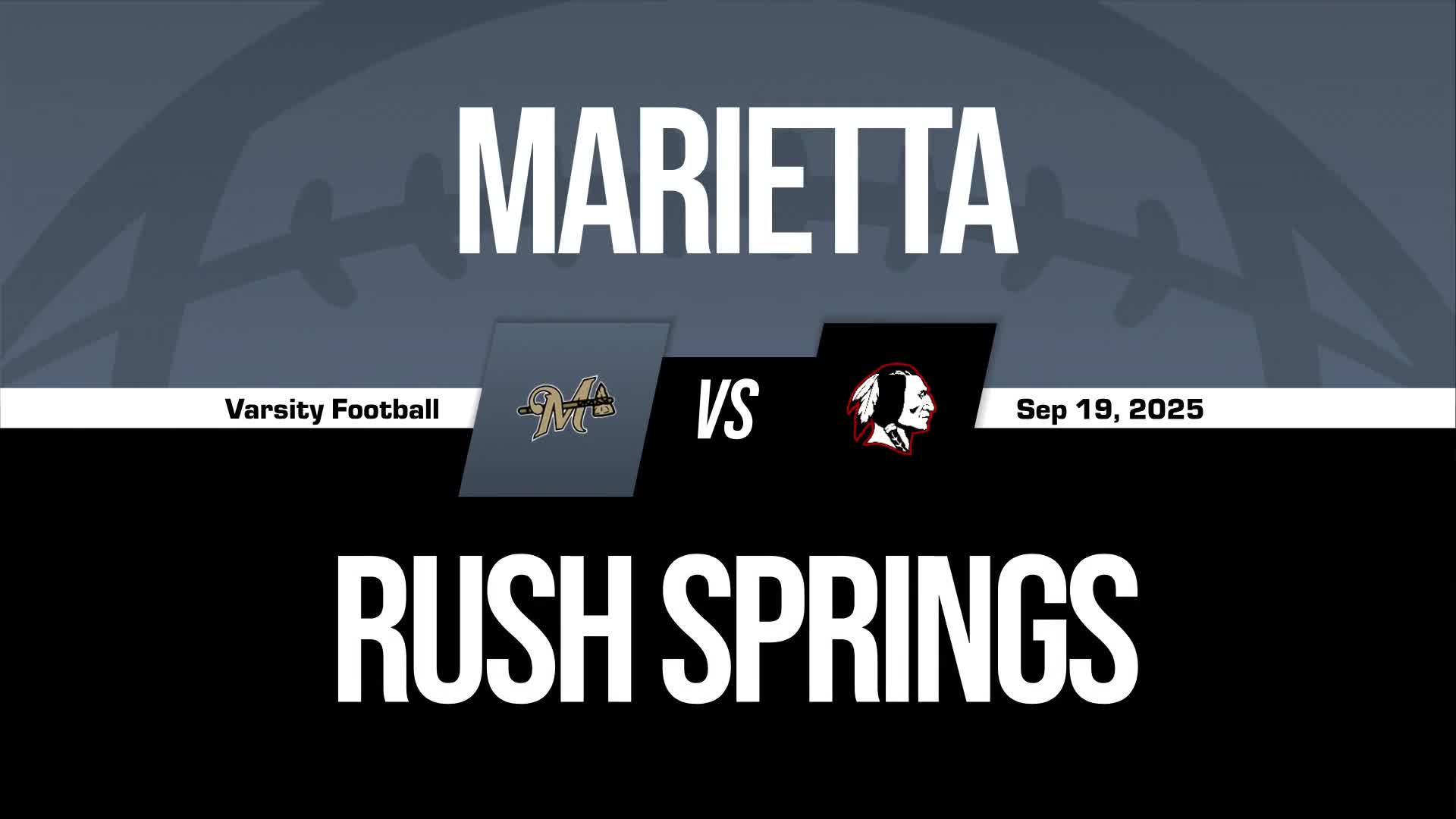 Football Recap: Marietta Takes a Loss