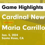 Basketball Game Recap: Maria Carrillo Pumas vs. Cardinal Newman Cardinals