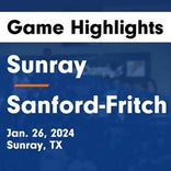 Basketball Game Recap: Sanford-Fritch Eagles vs. Booker Kiowas
