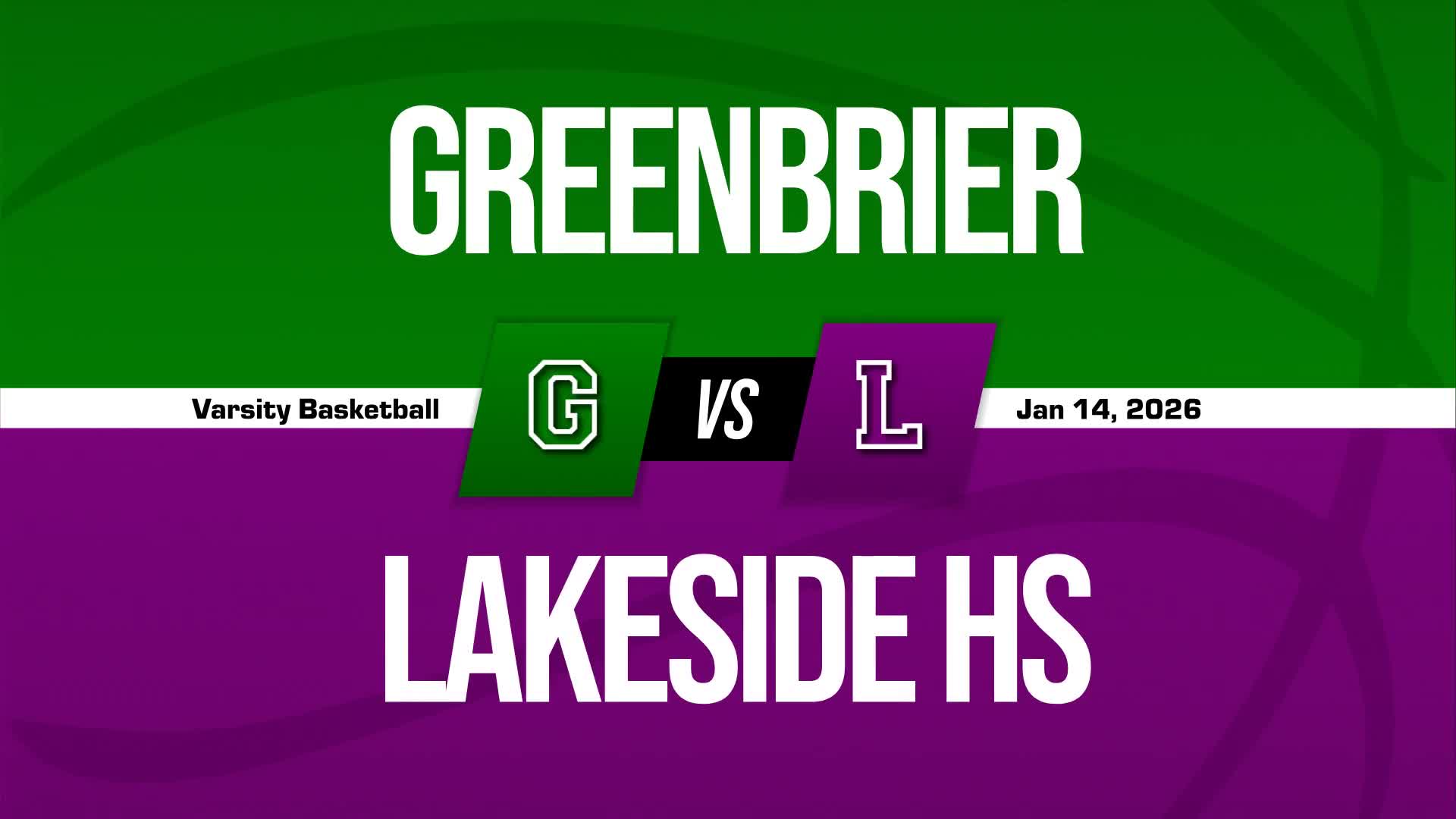 Basketball Recap: Greenbrier Takes a Loss