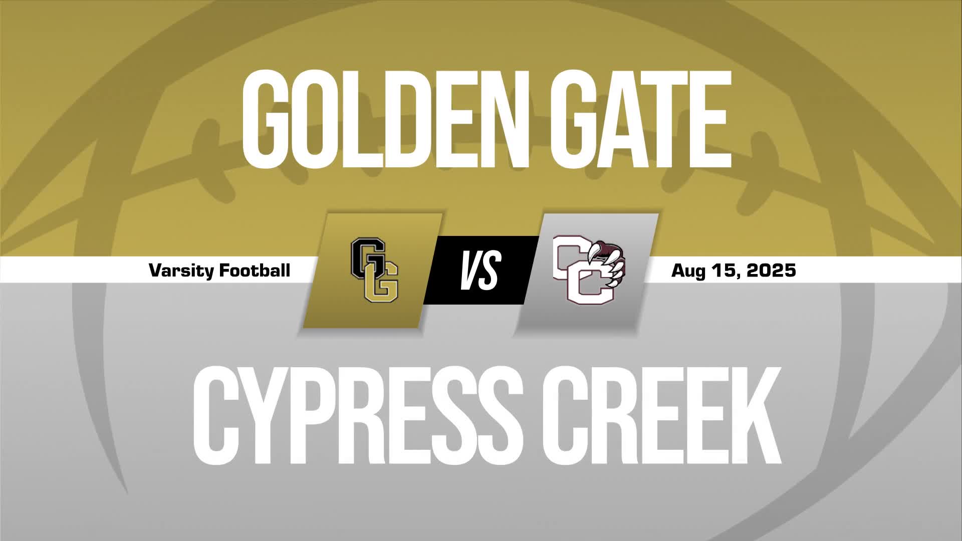 Football Recap: Golden Gate Starts Season with  Defeat at Home