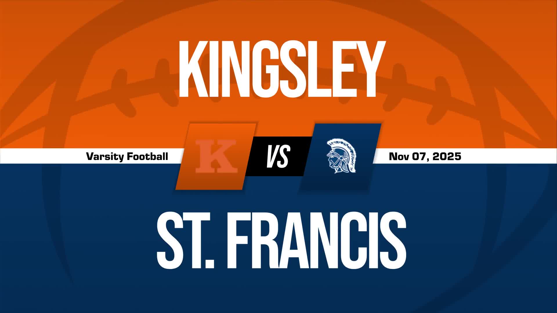 Football Recap: Kingsley's Winning Streak Snapped at Eight Games + How To Watch