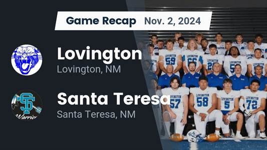 Football Recap: Lovington Finds Playoff Glory Versus Goddard