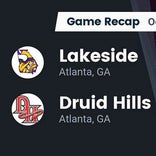 Druid Hills vs. Lakeside