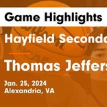 Hayfield piles up the points against Justice
