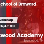 Football Game Recap: International School of Broward vs. Brentwo