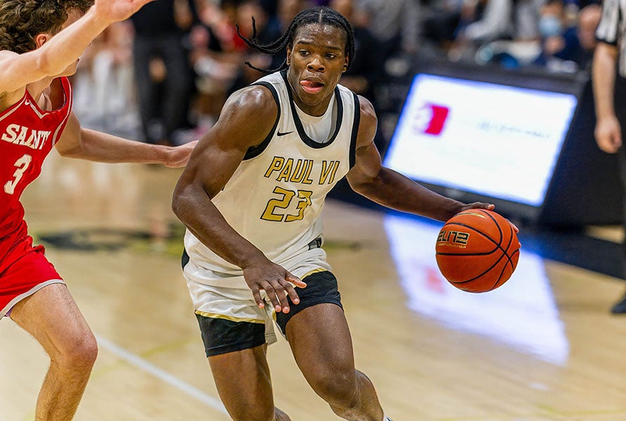 MaxPreps National Player of the Year finalist Jordan Smith averaged 26.6 points, 6.3 rebounds, 5.6 assists and 3.2 steals per game for Paul VI. (PHOTO: David Custer)