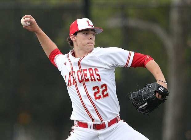 Orange Lutheran's Cole Winn was taken No. 15 by the Texas Rangers in the first round of the 2018 MLB Draft. He was one of 17 high school players taken in the first round, the most since 2000.