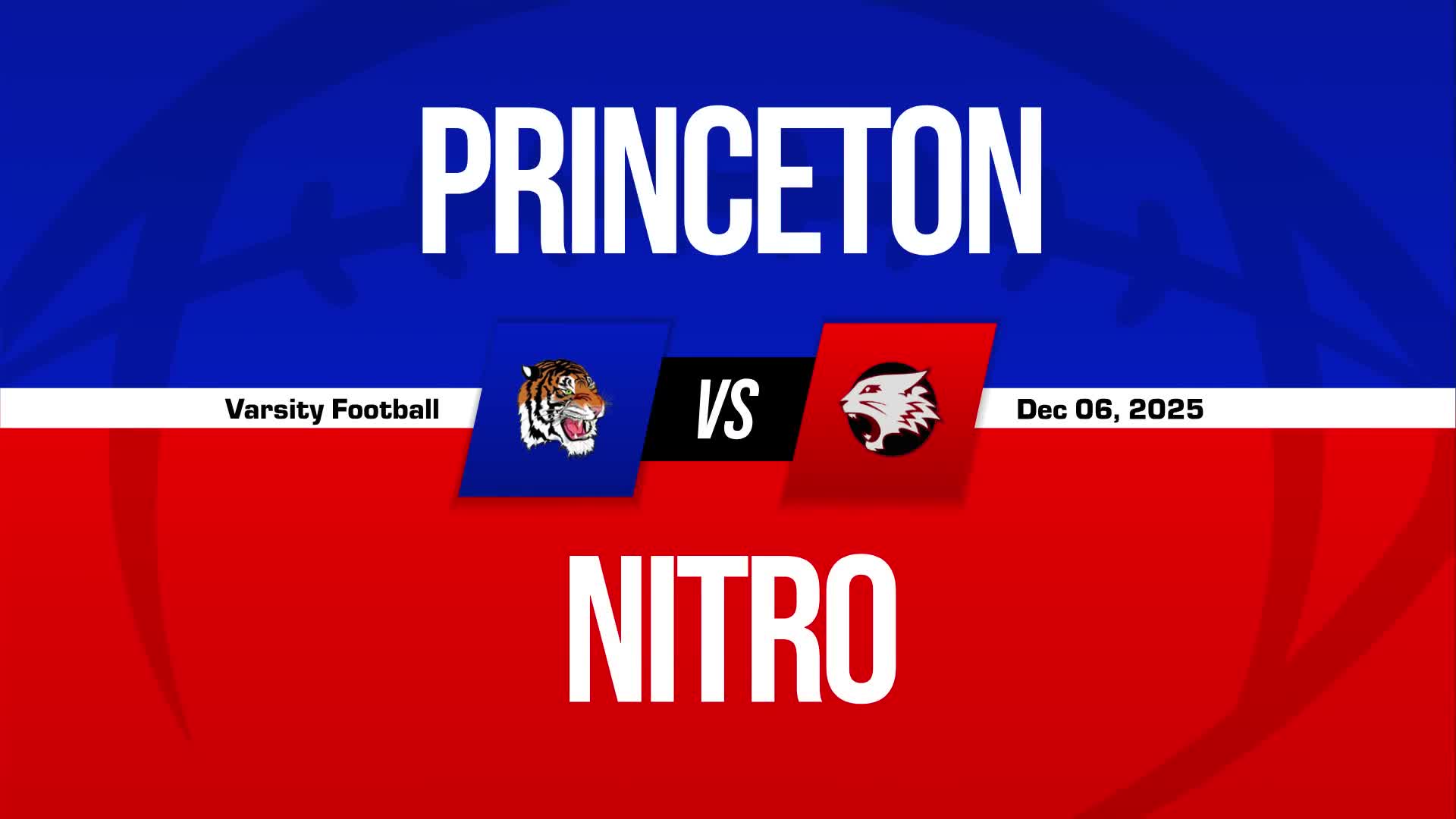 Football Recap: Nitro's Run of Ten Straight  Wins Now Over + How To Watch