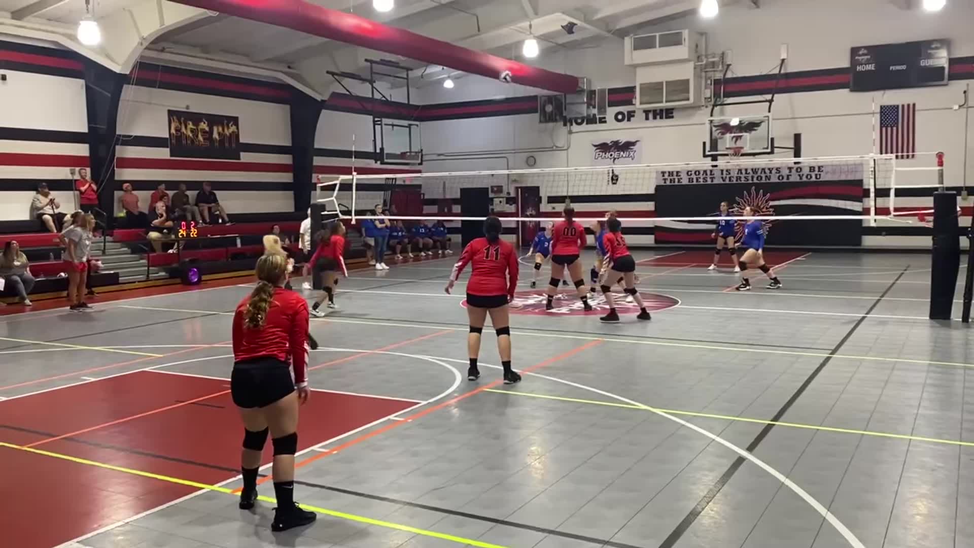 Volleyball Game Recap: Foxfire Takes a Loss