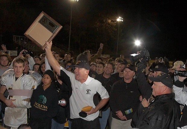 Darren Trueblood died Wednesday after a short battle with cancer. The 54-year-old coached at U-Prep and Enterprise, where he won four Northern Section titles, including this one in 2009.