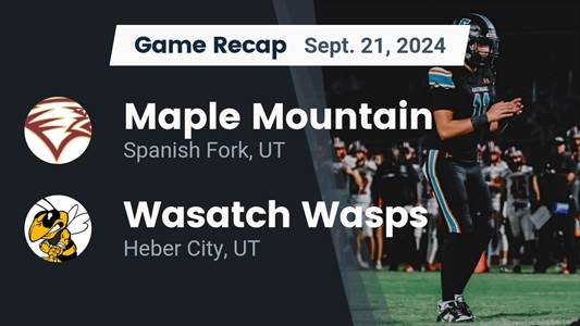 Football Recap: Maple Mountain Comes Up Short in High-Profile  M