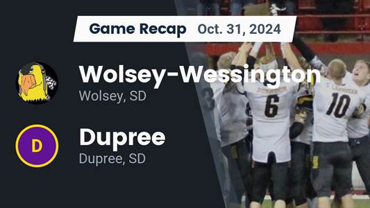 Football Recap: Wolsey-Wessington Comes Up Short Despite  Caleb Richmond's Strong Performance