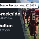 Football Game Recap: Dalton Catamounts vs. Creekside Seminoles