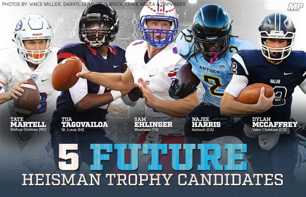 Five future Heisman Trophy candidates