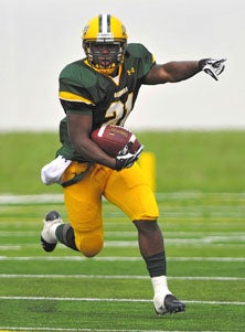 Kelvin Taylor is the son of former
NFL standout Fred Taylor.