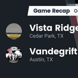 Vista Ridge vs. Vandegrift